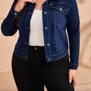 Dark Denim Jacket - 3XL
